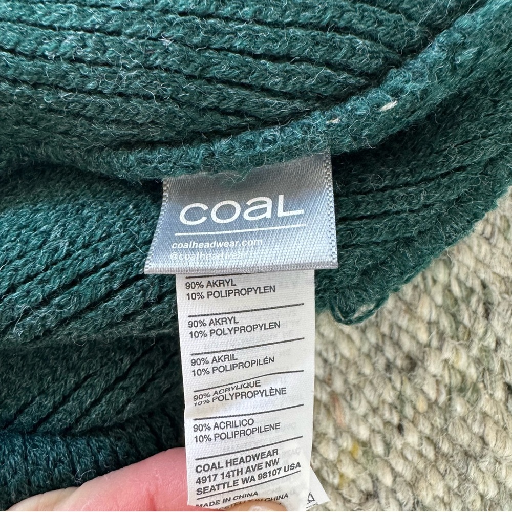 Coal Beanie - Teal - Picture 7 of 8